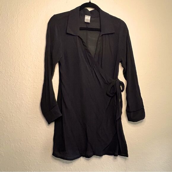 Cover-up ☀️ wrap ☀️ lightweight ☀️ navy blue ☀️ small - Picture 1 of 4